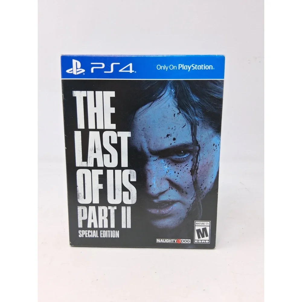 The Last of Us Part II Special Edition PS4 Steel case & Art Book Naughty Dog. X